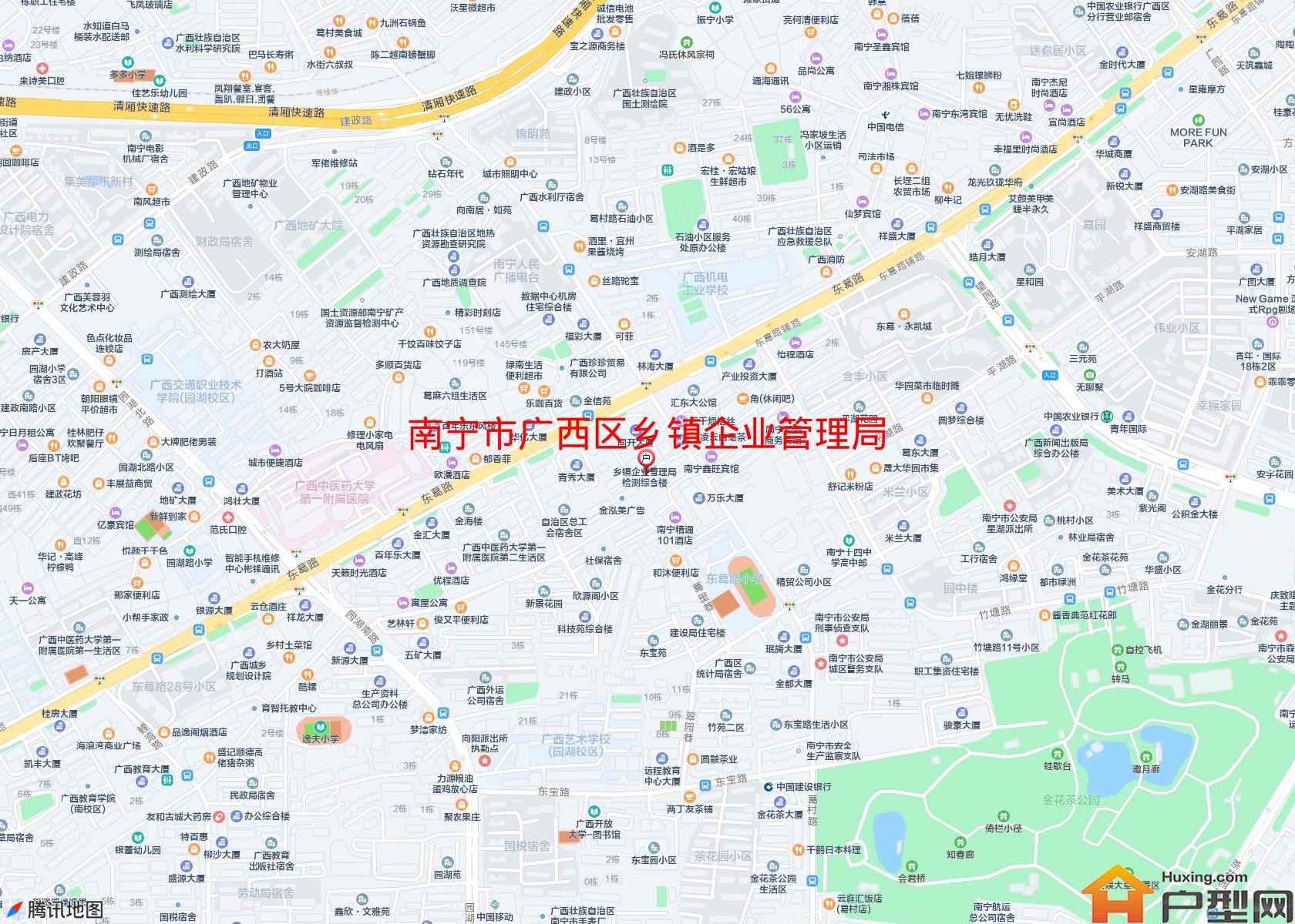 广西区乡镇企业管理局职工住宅区小区 - 户型网