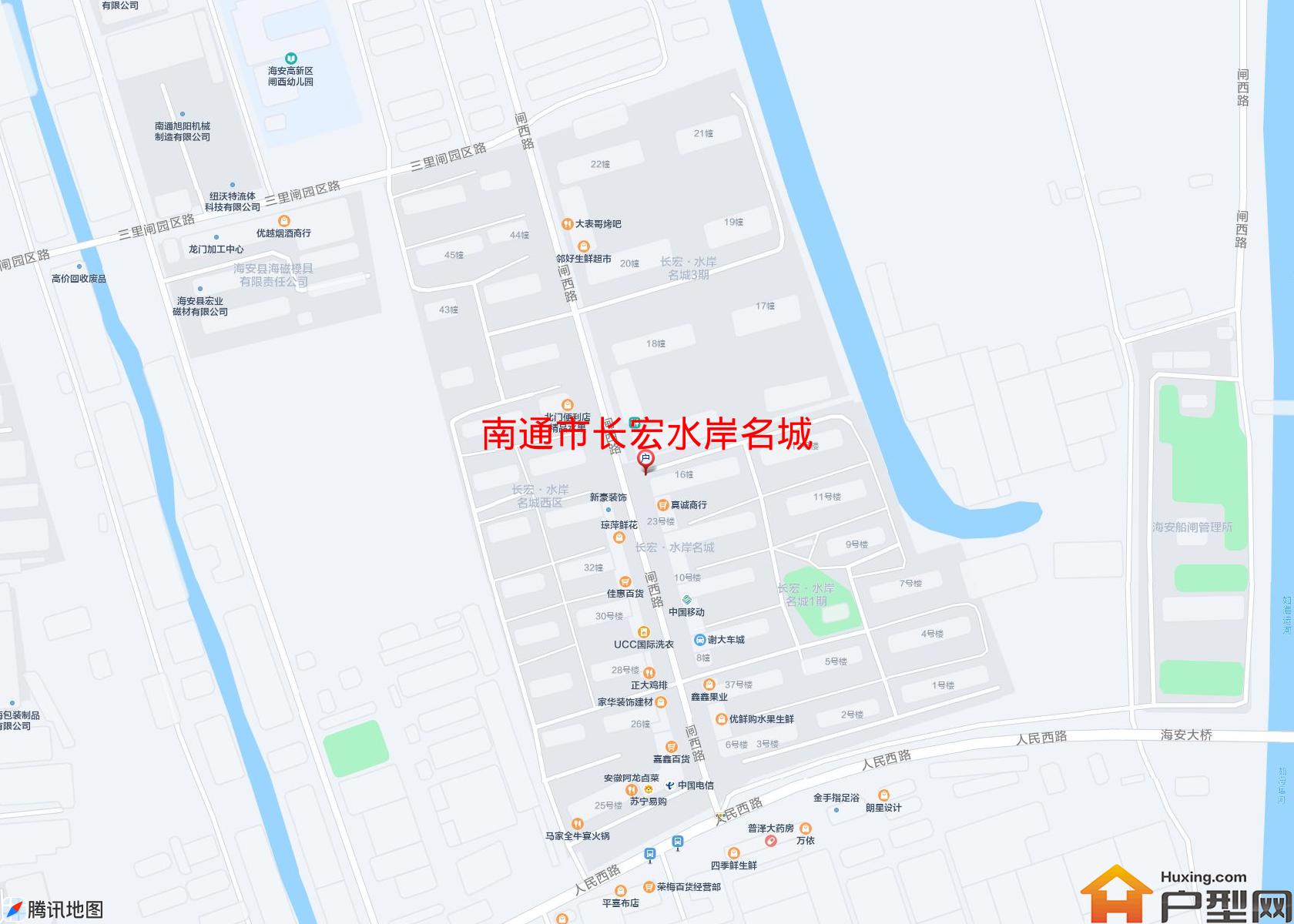 长宏水岸名城小区 - 户型网