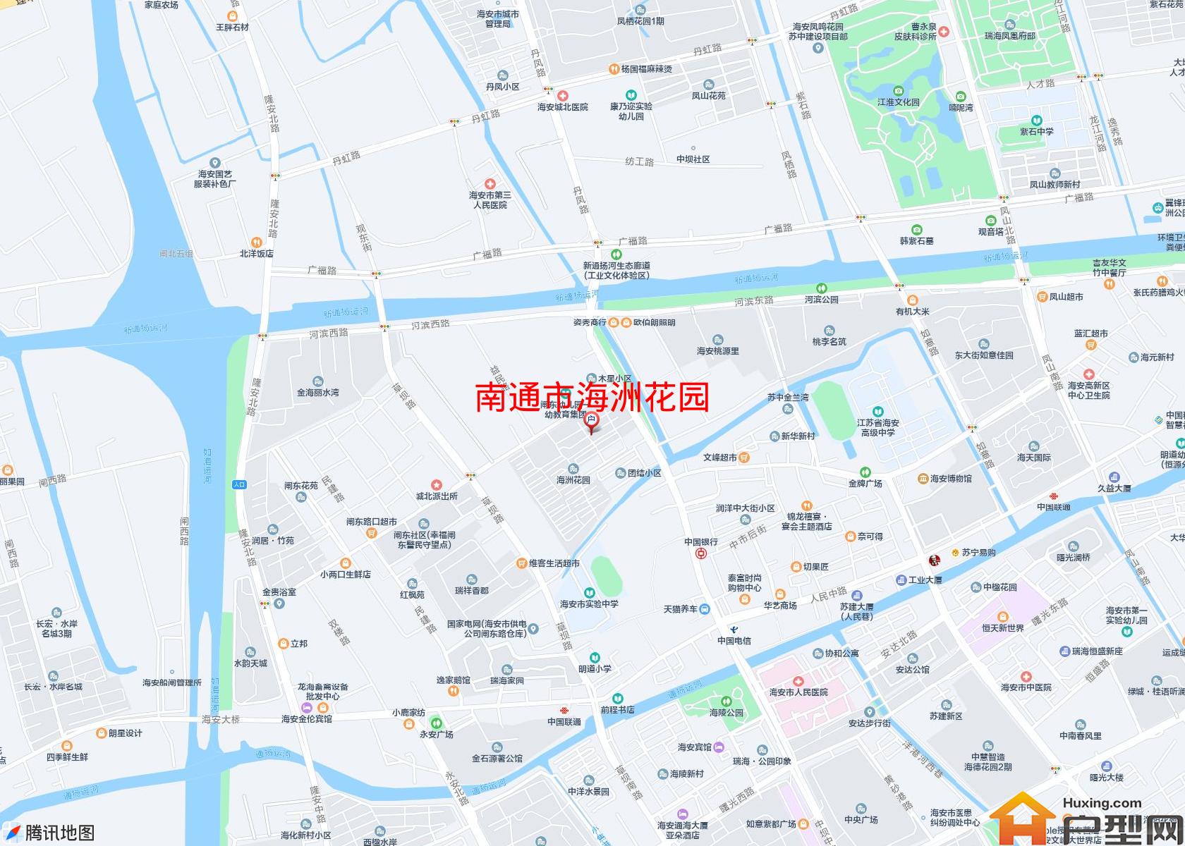 海洲花园小区 - 户型网