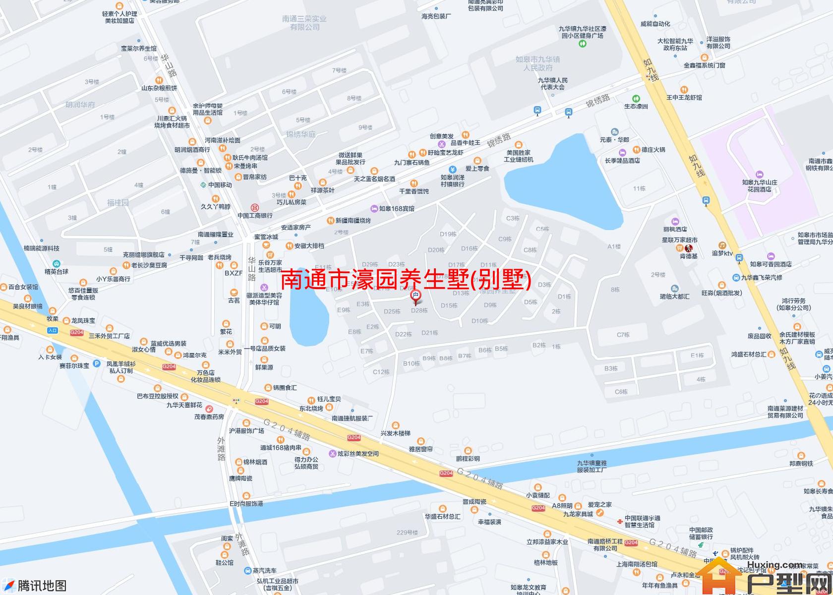 濠园养生墅(别墅)小区 - 户型网