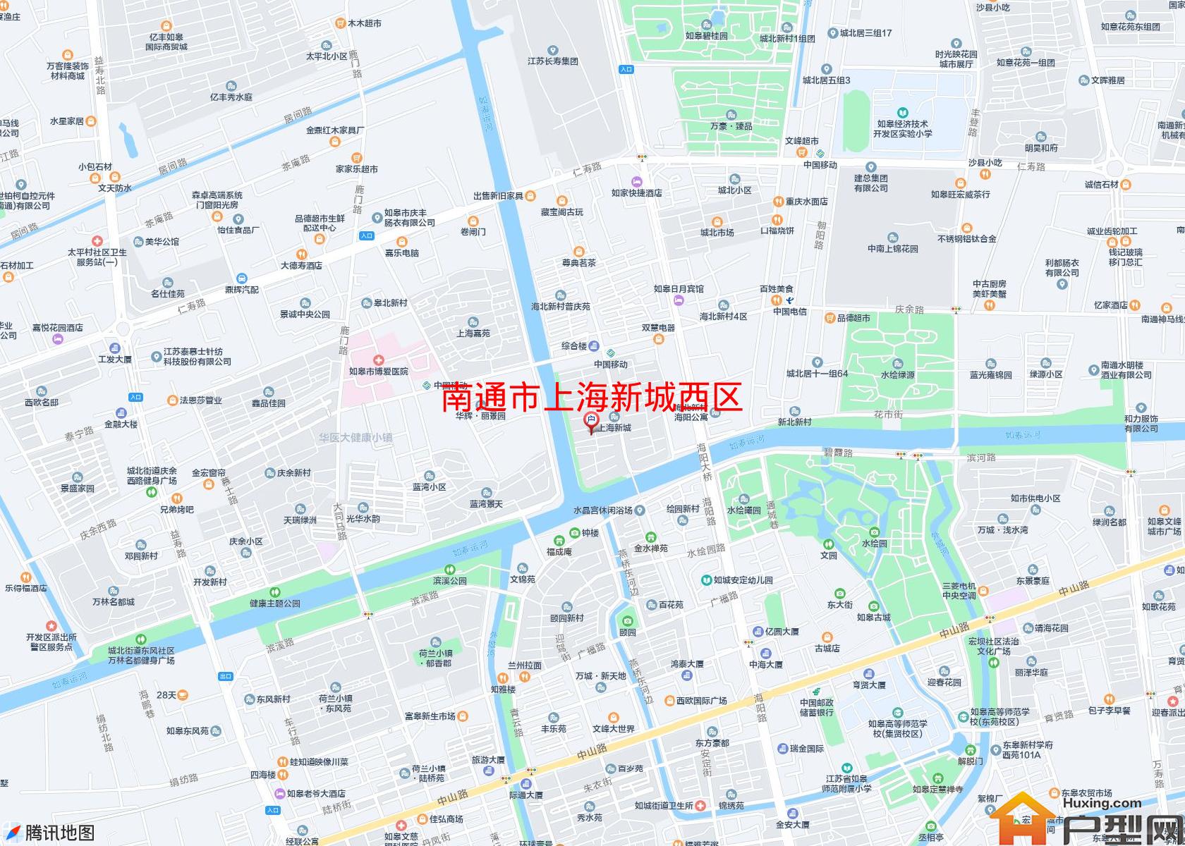 上海新城西区小区 - 户型网