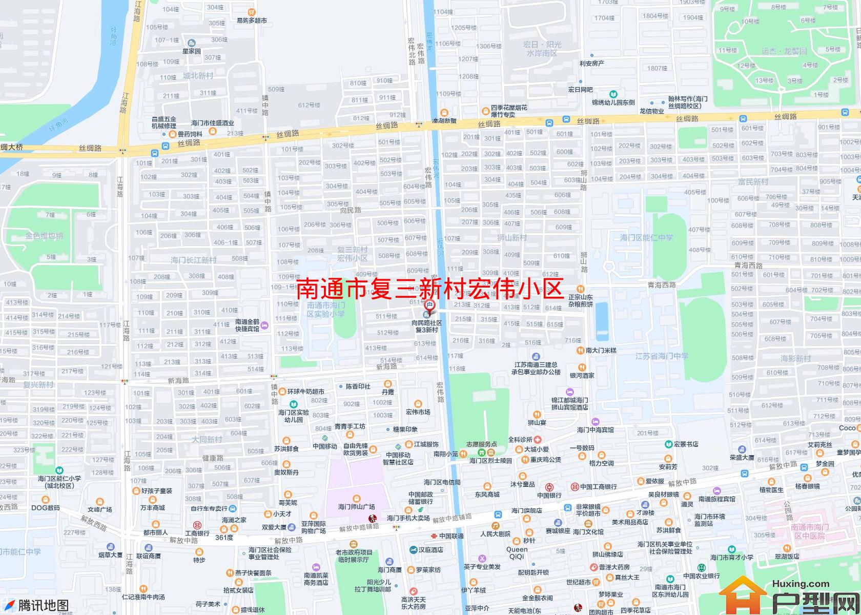 复三新村宏伟小区小区 - 户型网
