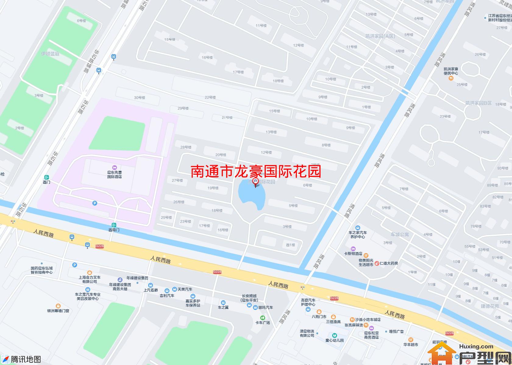 龙豪国际花园小区 - 户型网