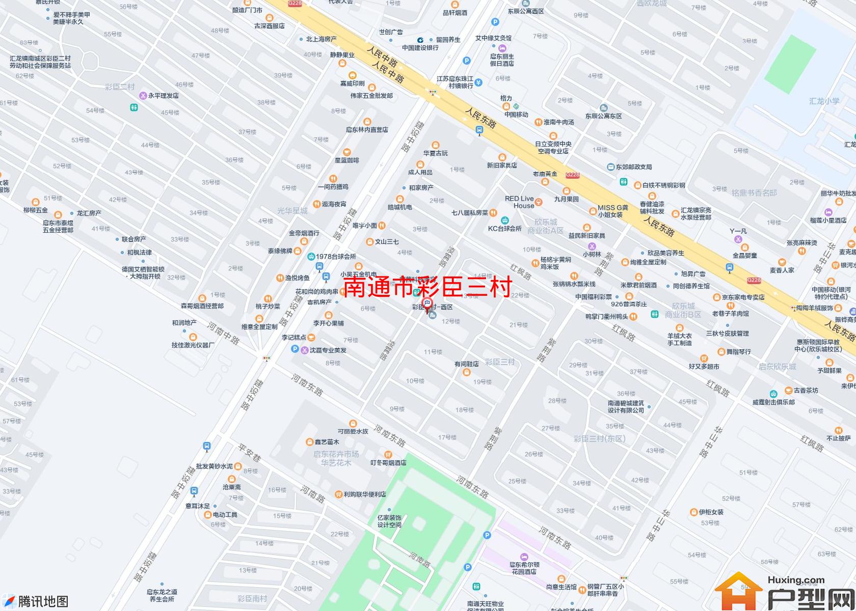 彩臣三村小区 - 户型网