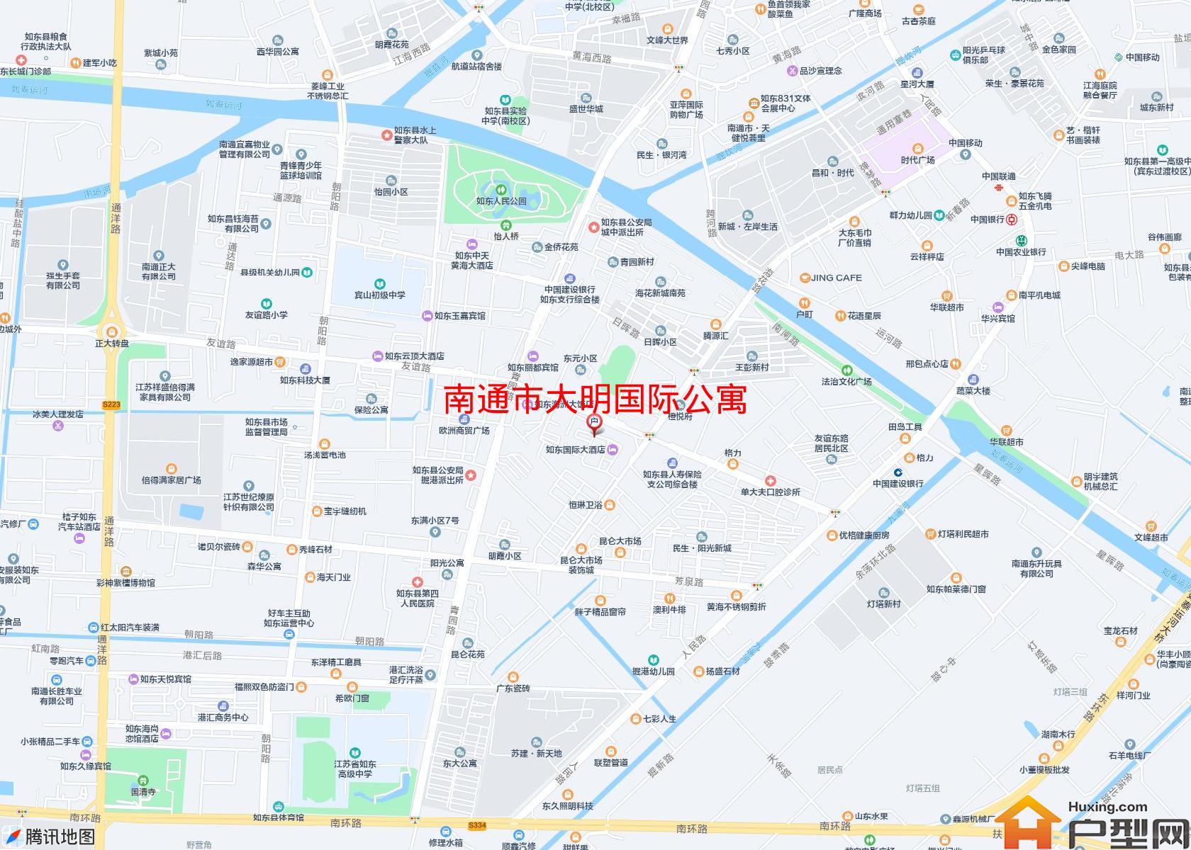大明国际公寓小区 - 户型网