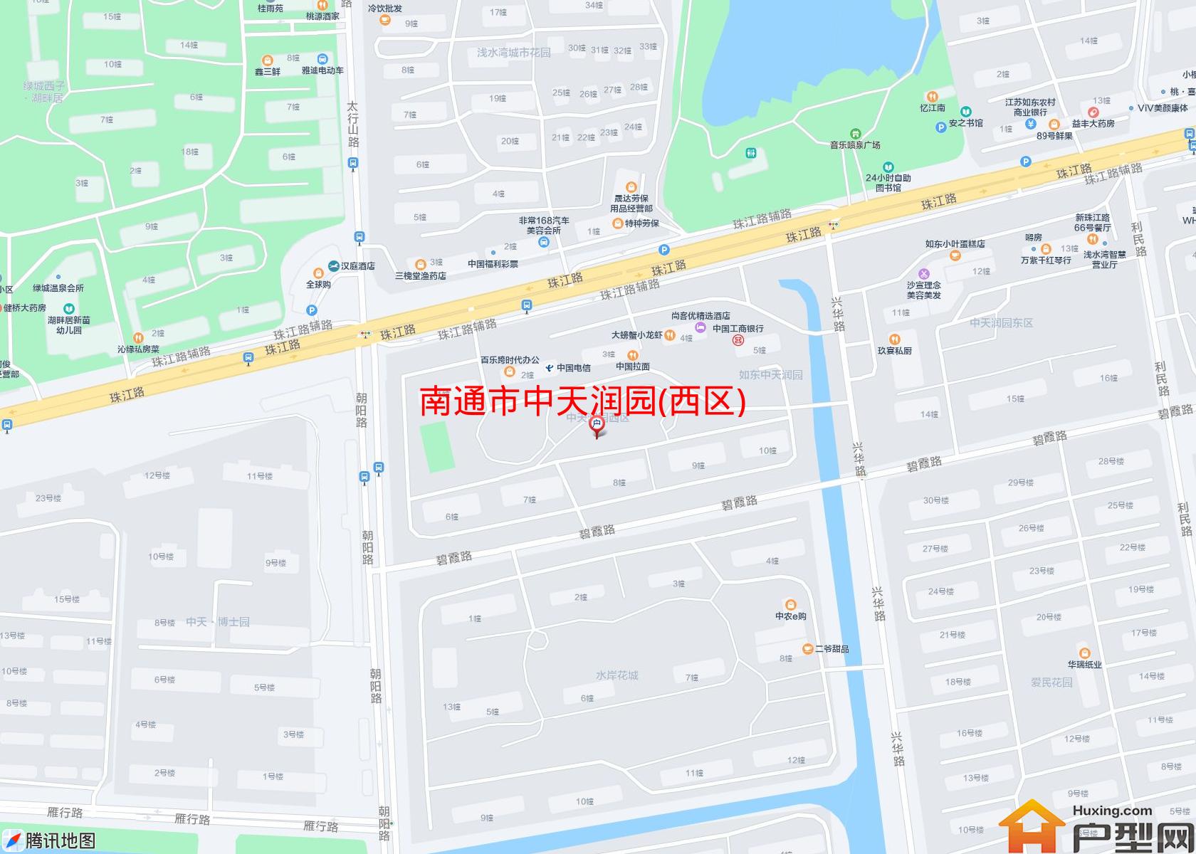 中天润园(西区)小区 - 户型网