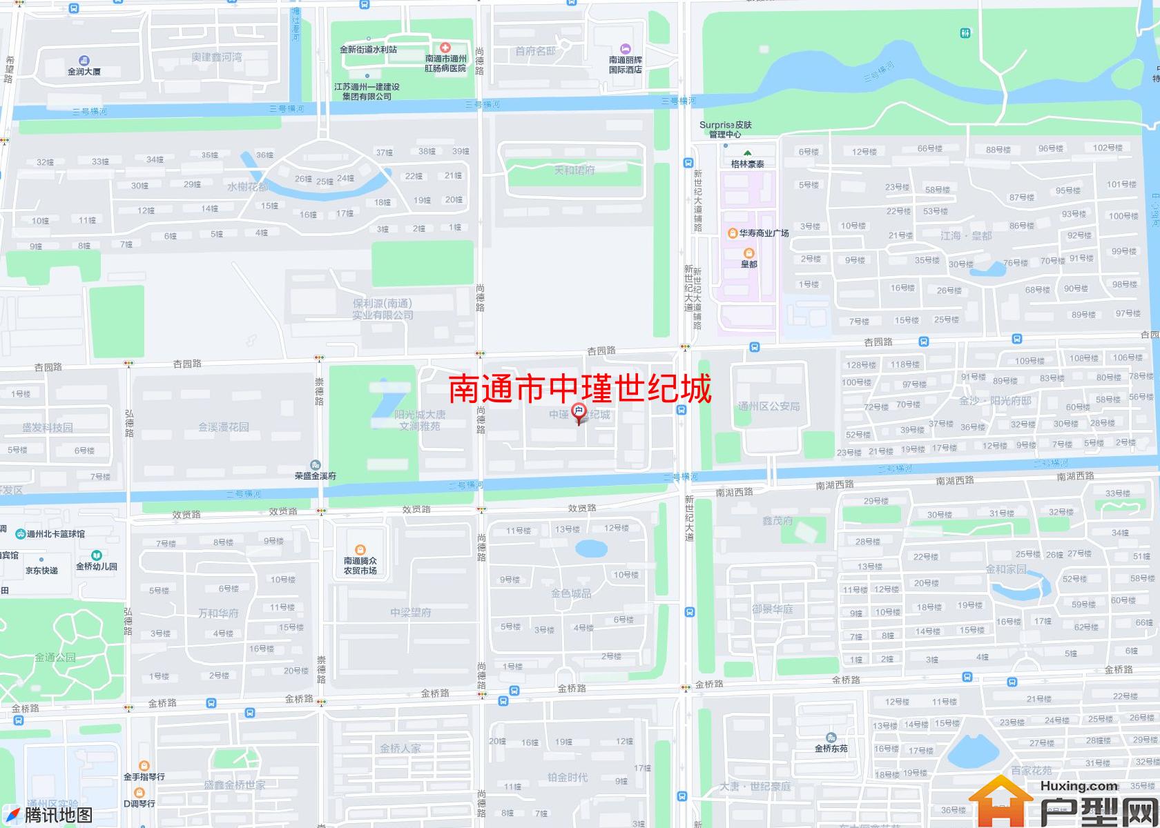 中瑾世纪城小区 - 户型网