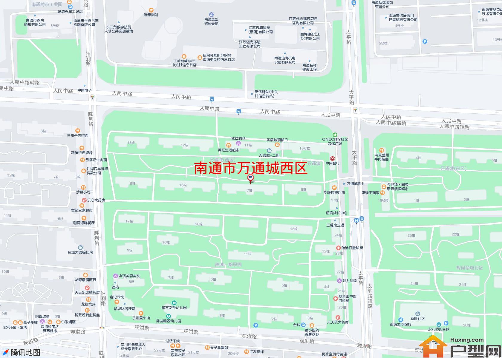 万通城西区小区 - 户型网