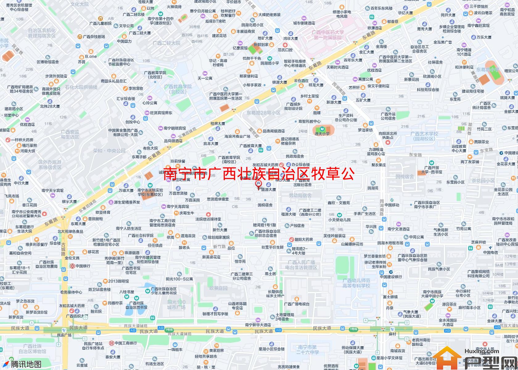 广西壮族自治区牧草公司宿舍小区 - 户型网
