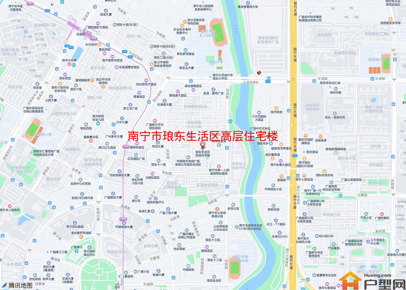 琅东生活区高层住宅楼小区 - 户型网