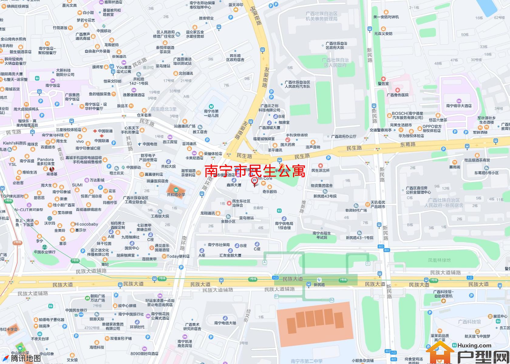 民生公寓小区 - 户型网