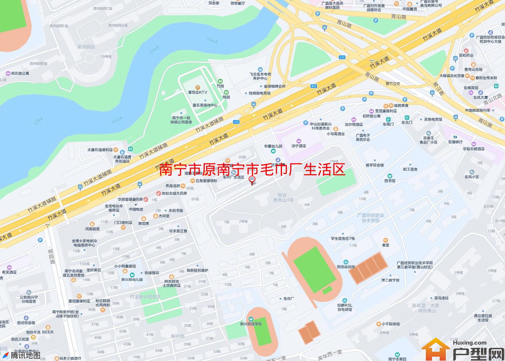 原南宁市毛巾厂生活区小区 - 户型网
