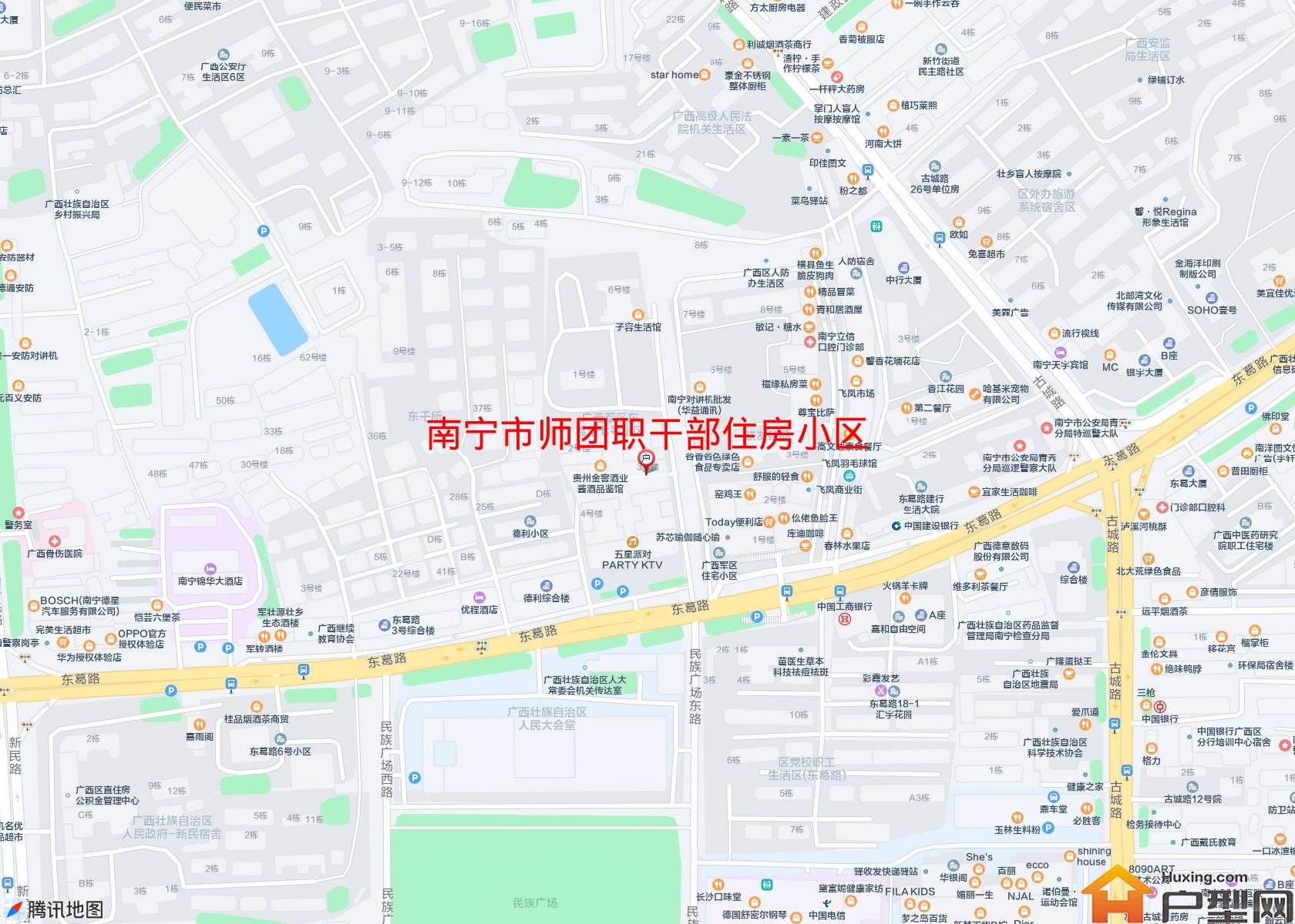 师团职干部住房小区小区 - 户型网