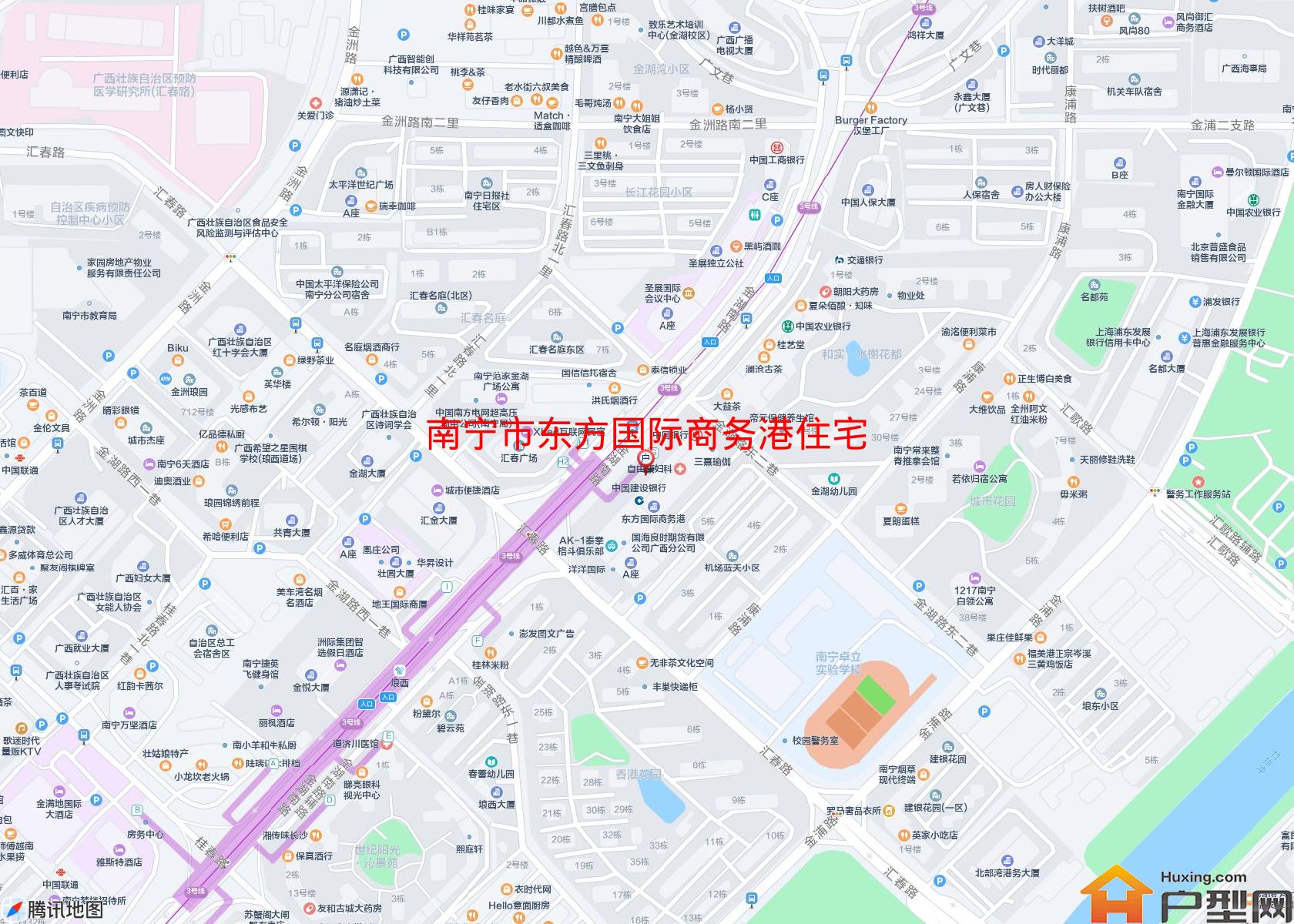 东方国际商务港住宅小区 - 户型网