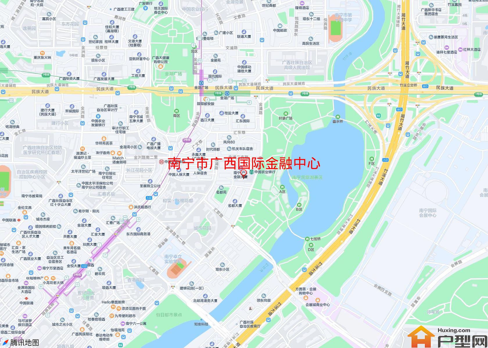 广西国际金融中心小区 - 户型网