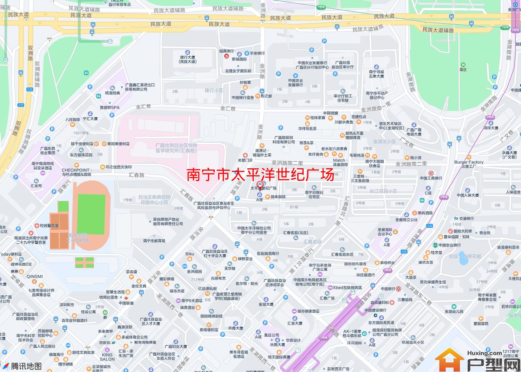 太平洋世纪广场小区 - 户型网