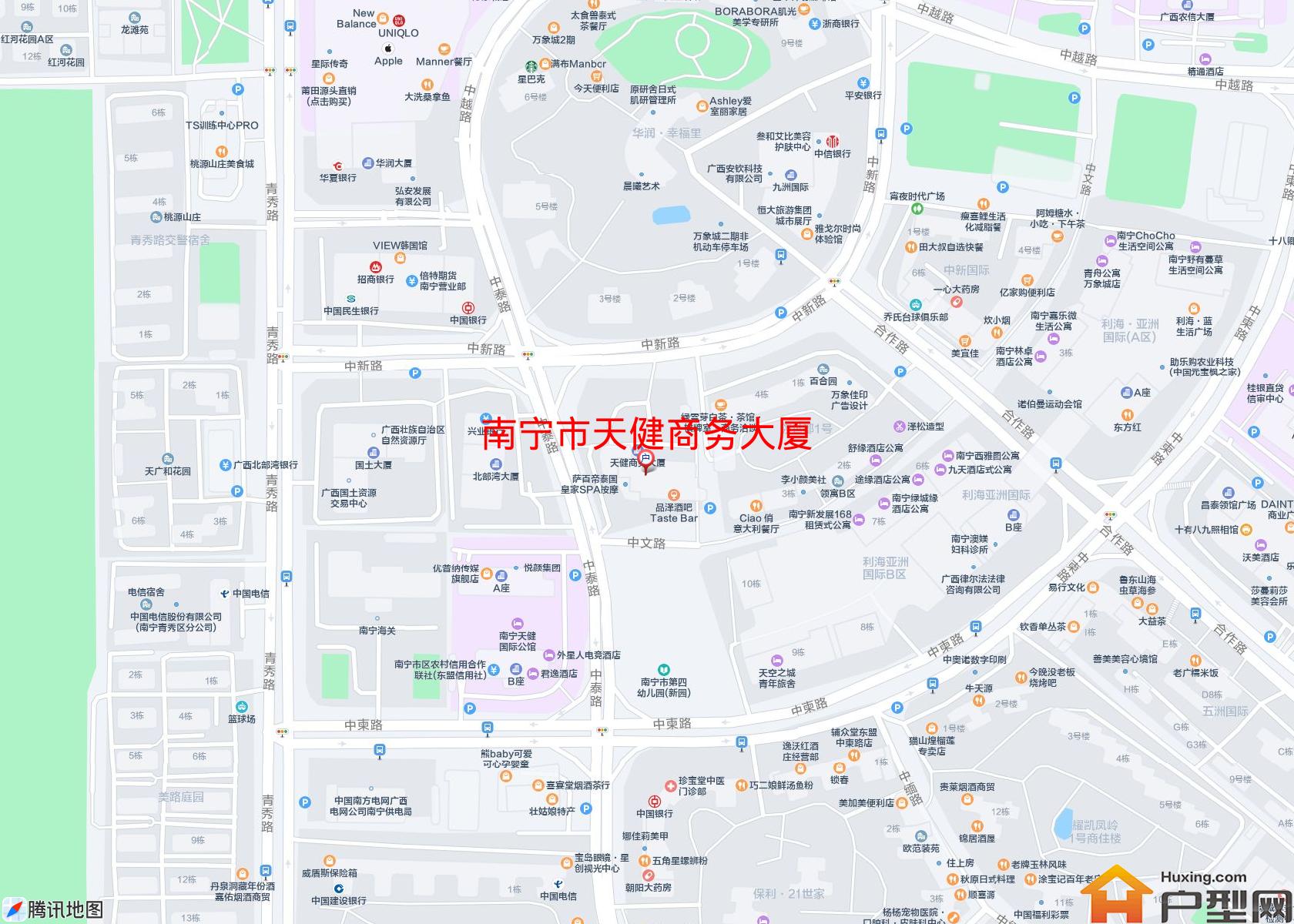 天健商务大厦小区 - 户型网