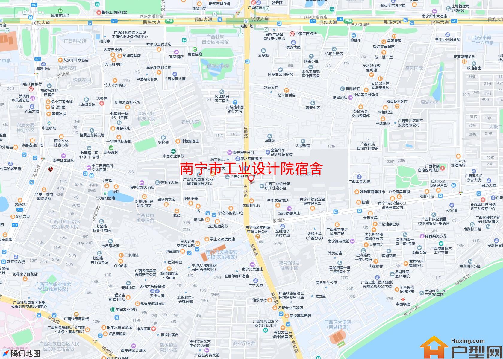 工业设计院宿舍小区 - 户型网