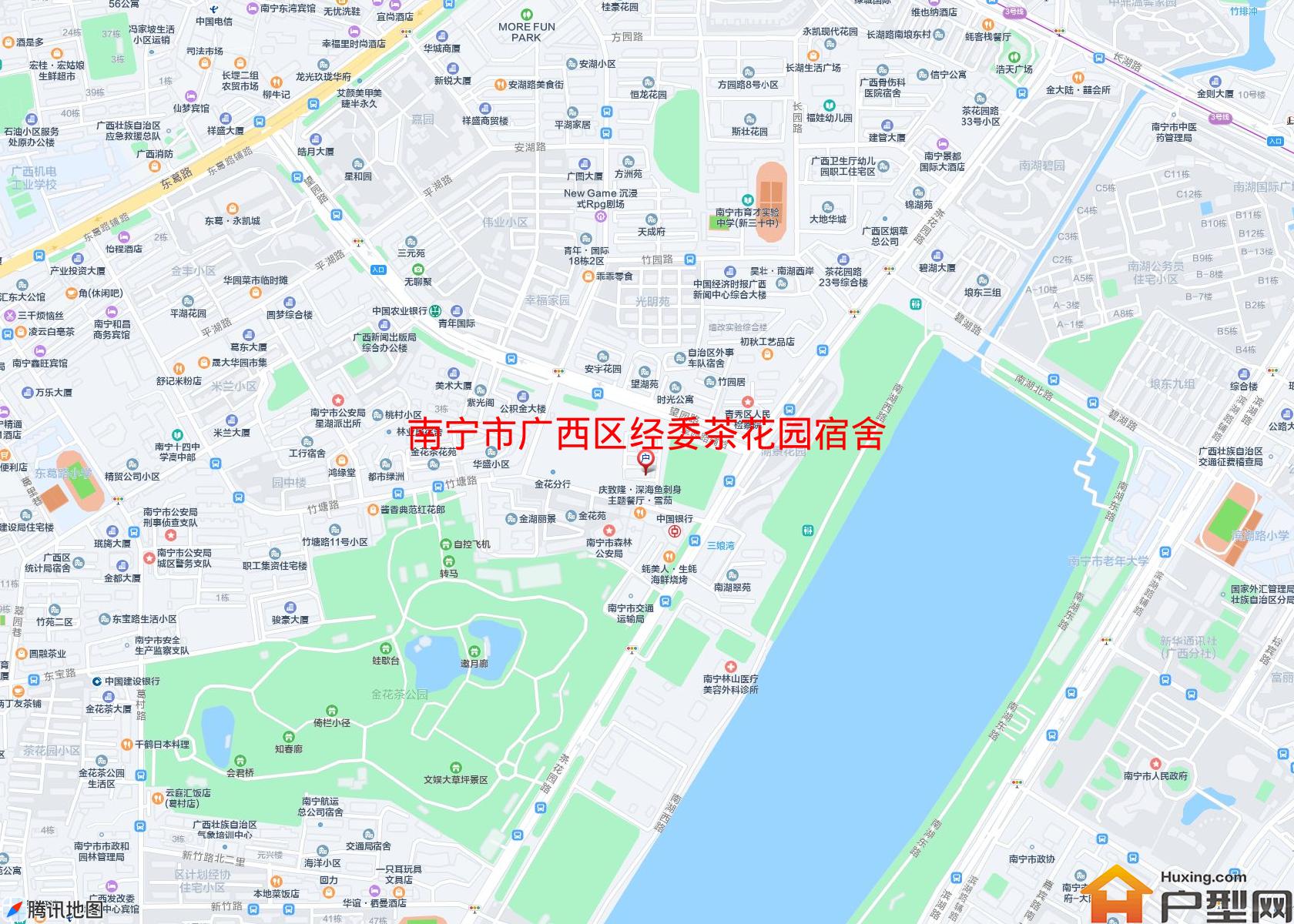 广西区经委茶花园宿舍小区 - 户型网