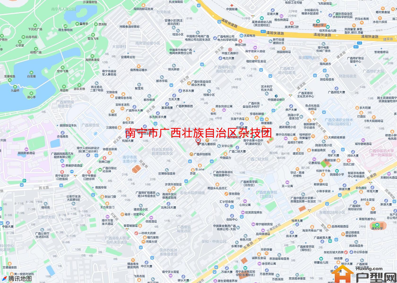 广西壮族自治区杂技团宿舍小区 - 户型网