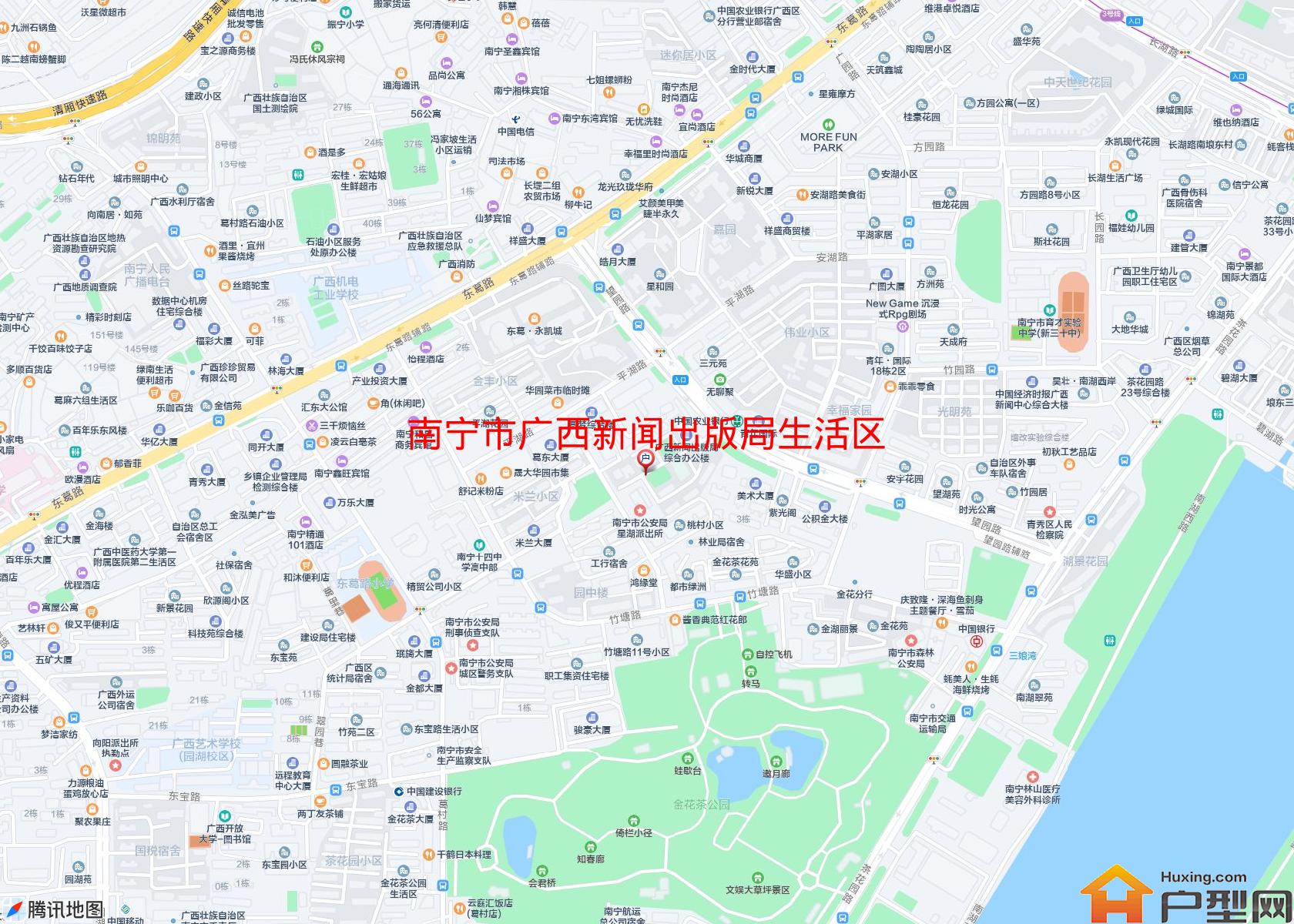 广西新闻出版局生活区小区 - 户型网