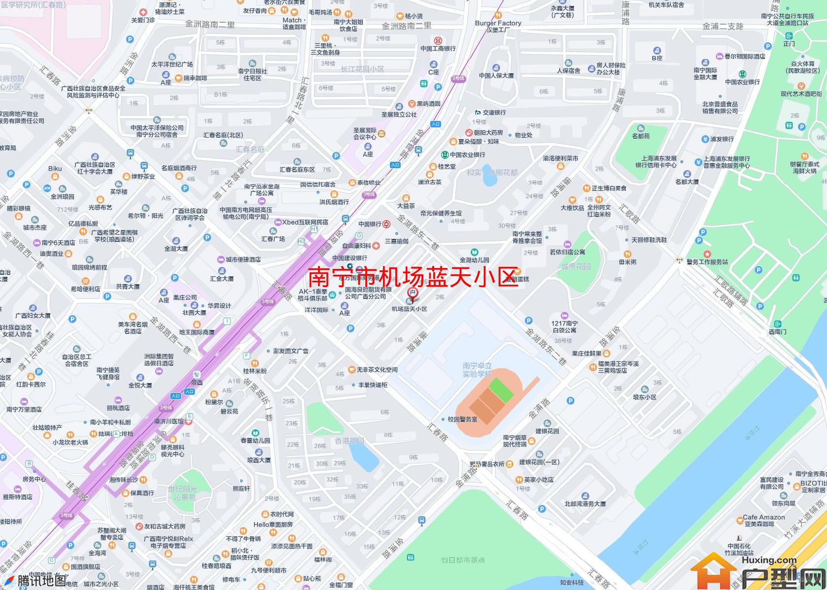 机场蓝天小区小区 - 户型网