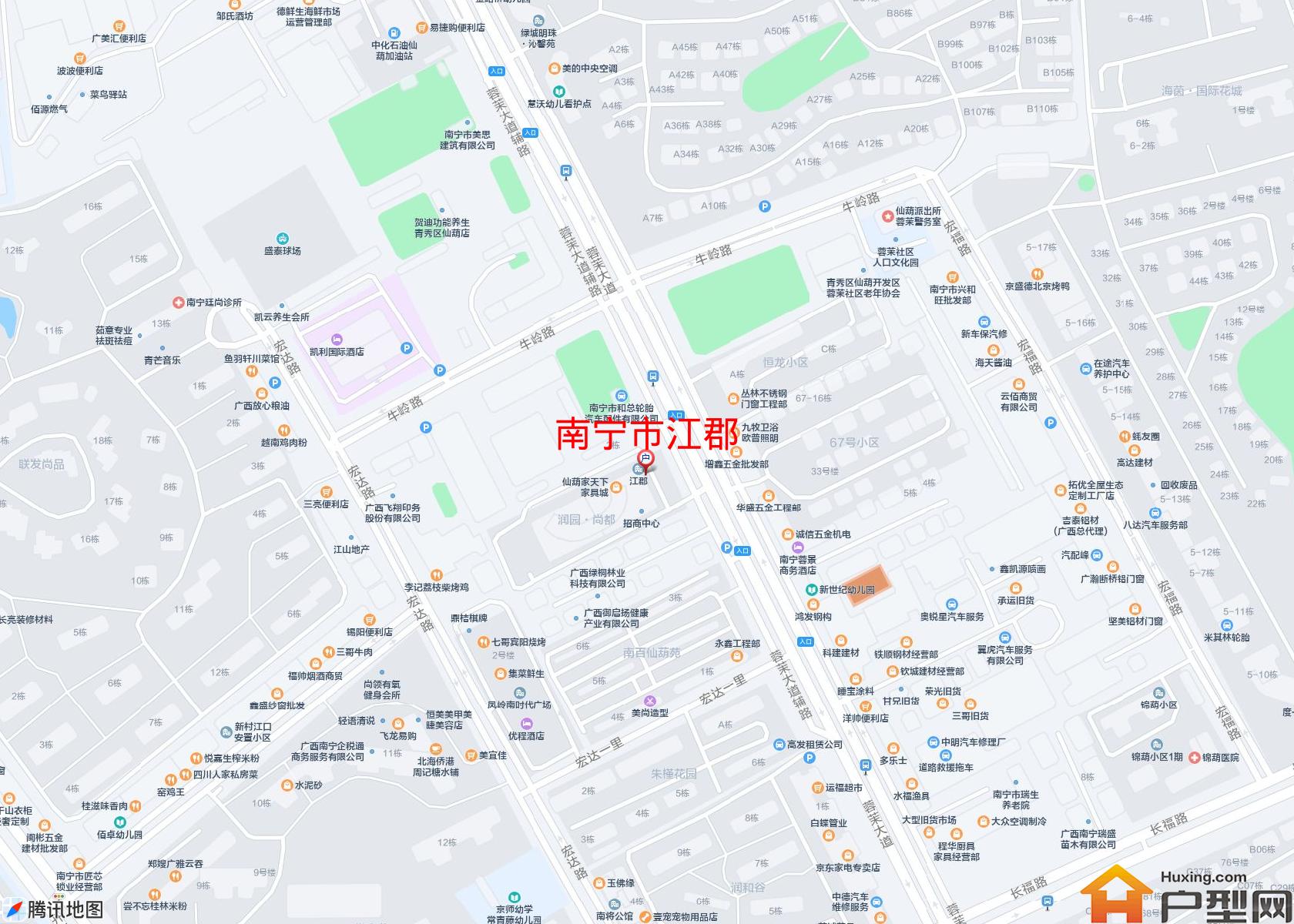 江郡小区 - 户型网