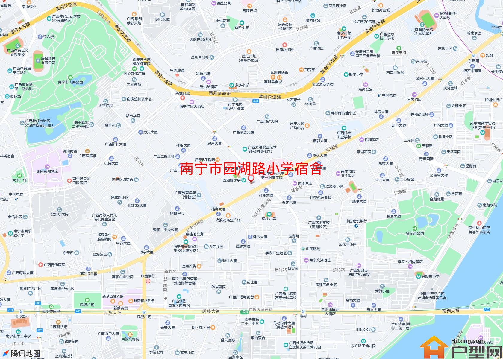 园湖路小学宿舍小区 - 户型网
