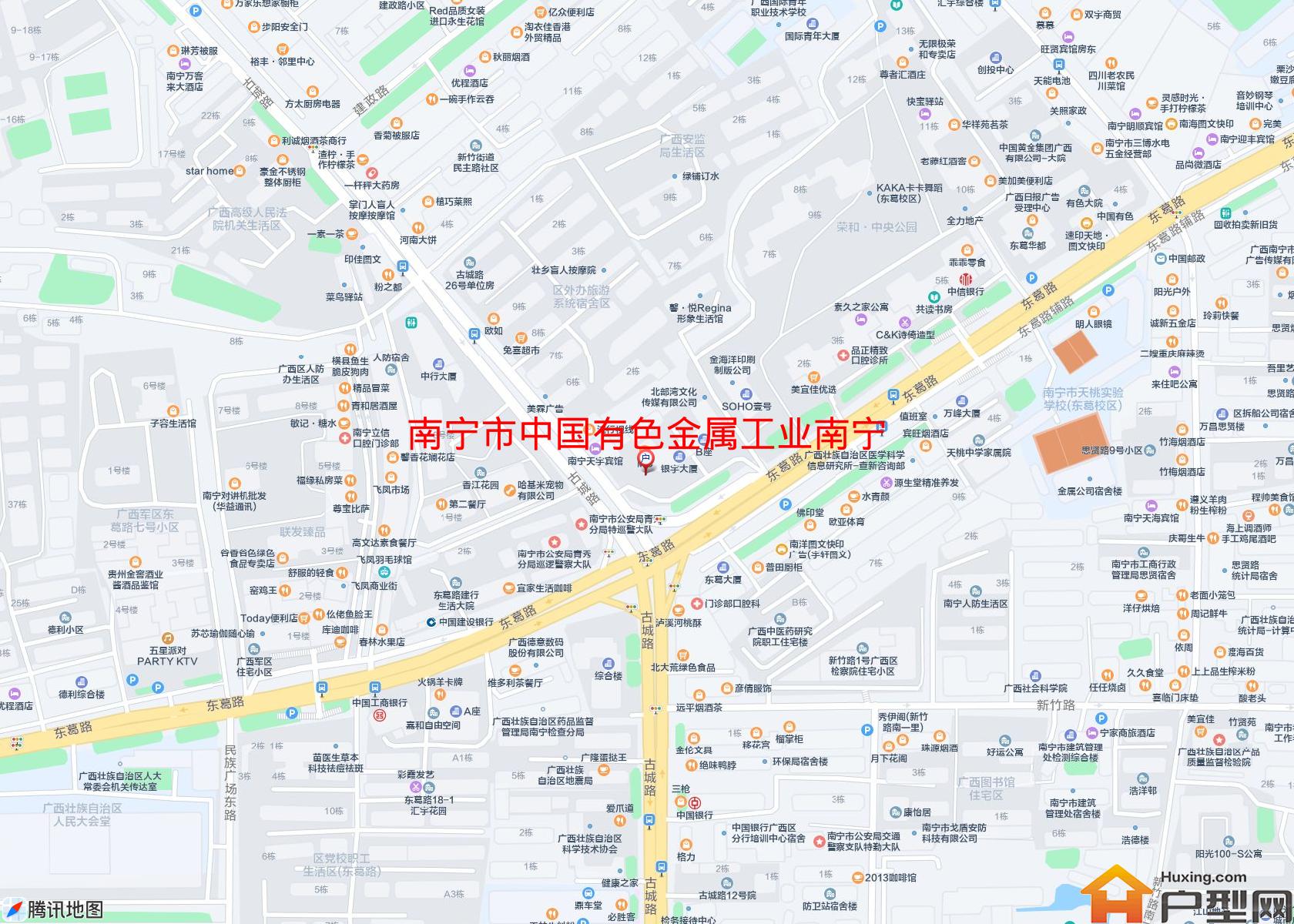 中国有色金属工业南宁公司宿舍小区 - 户型网