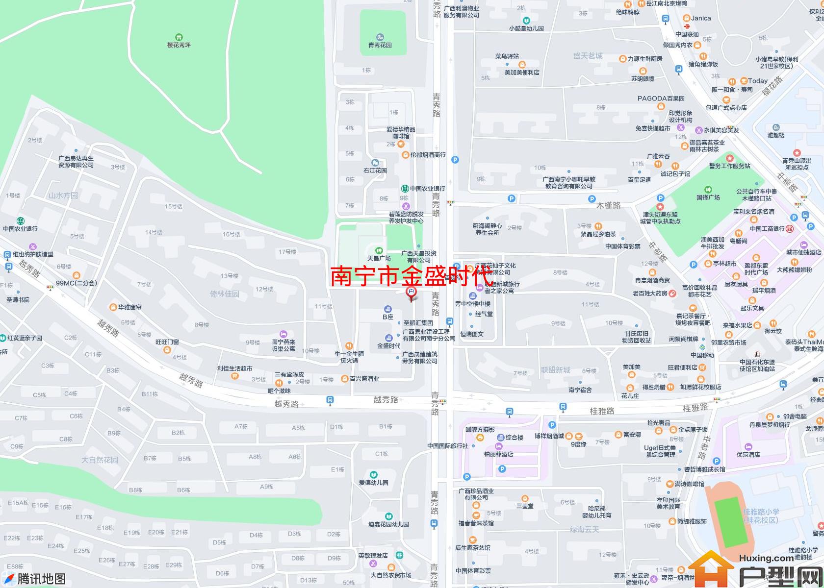 金盛时代小区 - 户型网
