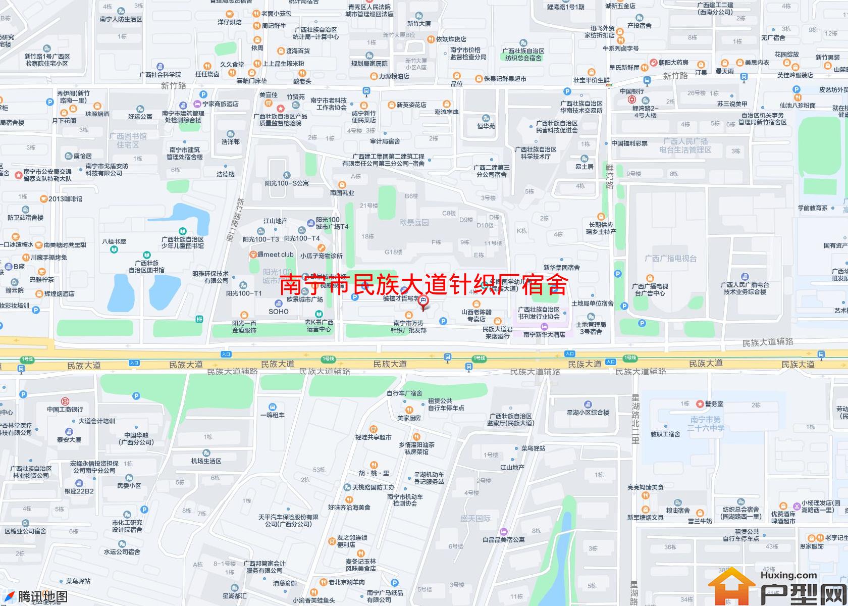 民族大道针织厂宿舍小区 - 户型网