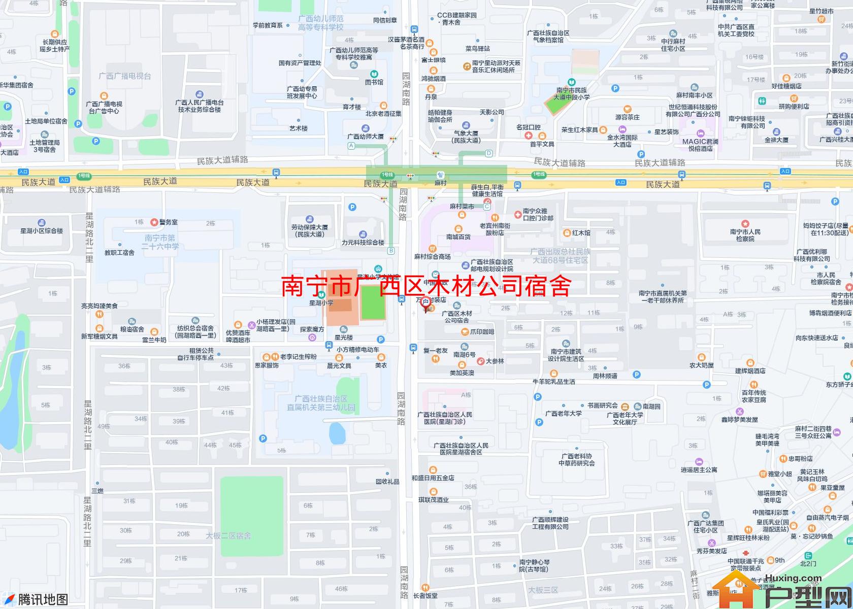广西区木材公司宿舍小区 - 户型网