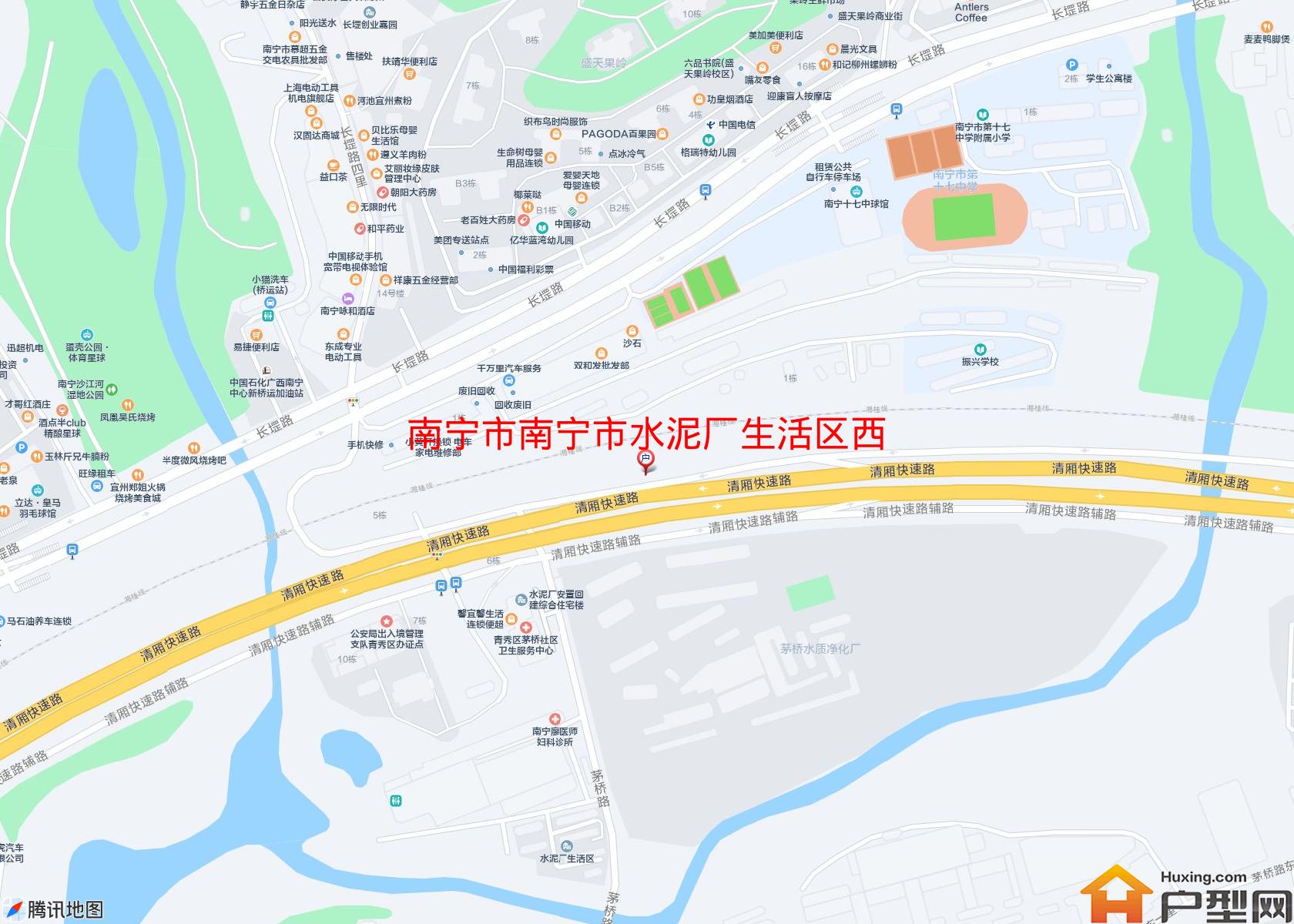 南宁市水泥厂生活区西区小区 - 户型网