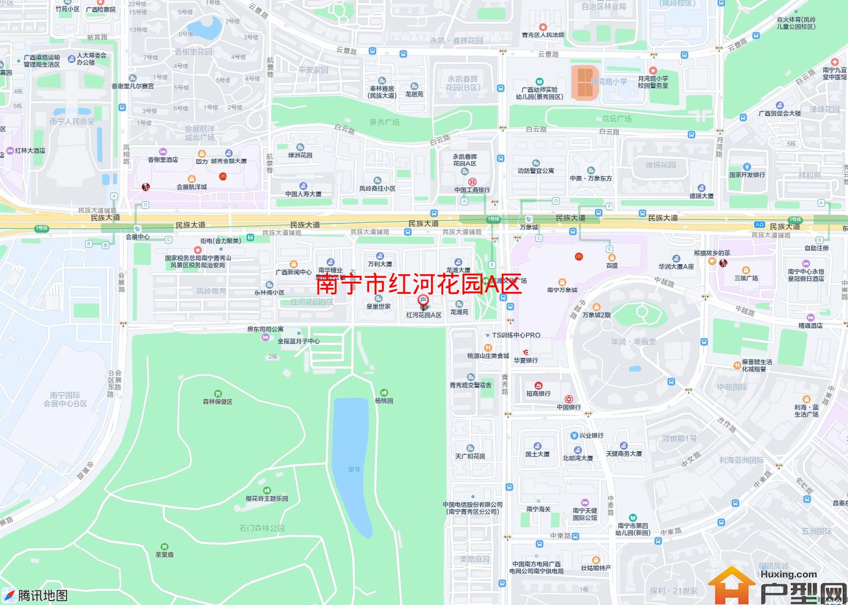 红河花园A区小区 - 户型网