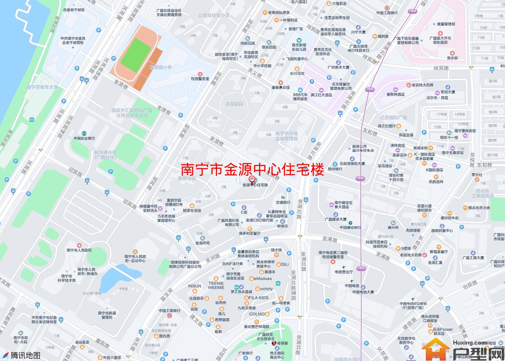 金源中心住宅楼小区 - 户型网