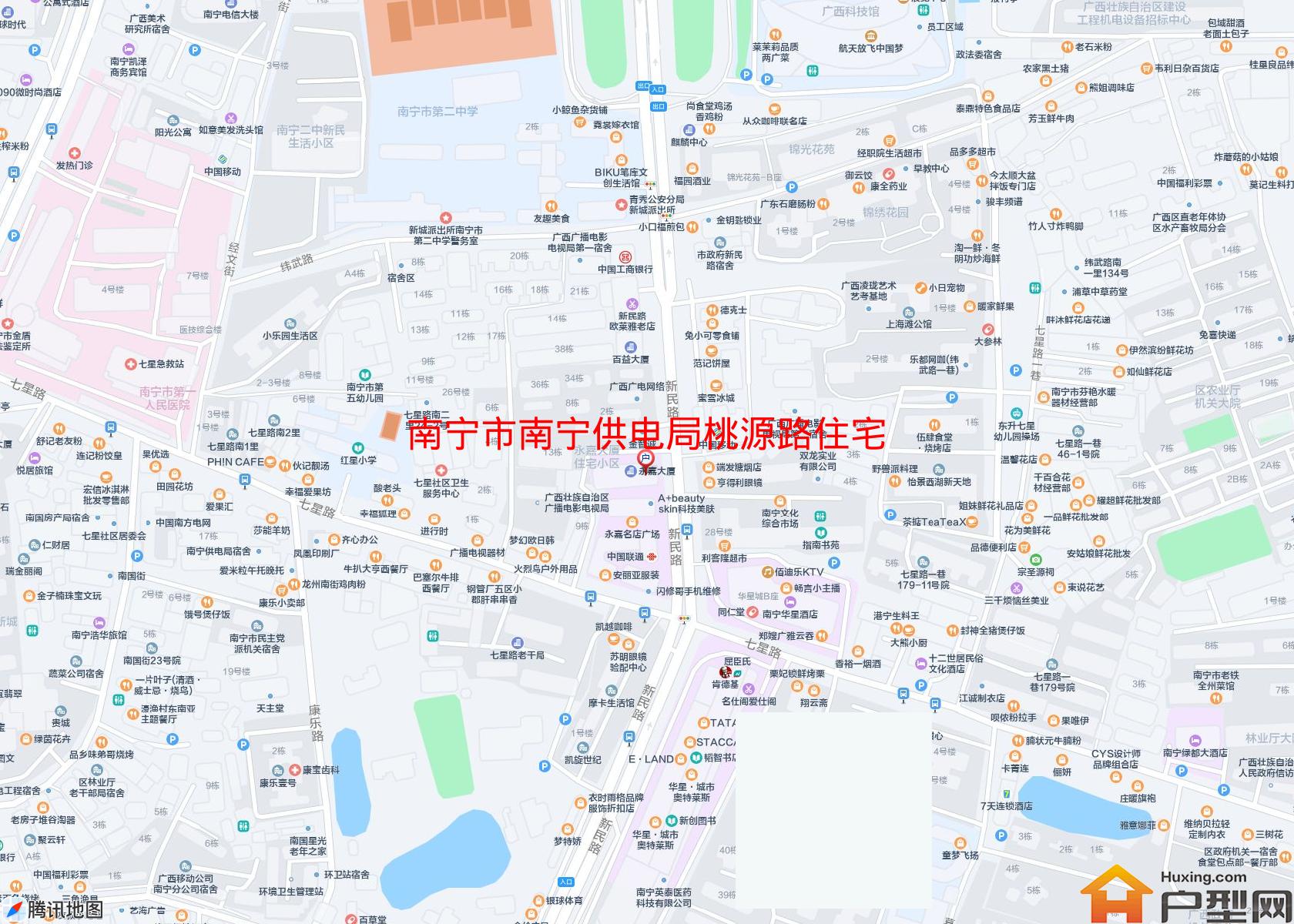 南宁供电局桃源路住宅小区小区 - 户型网