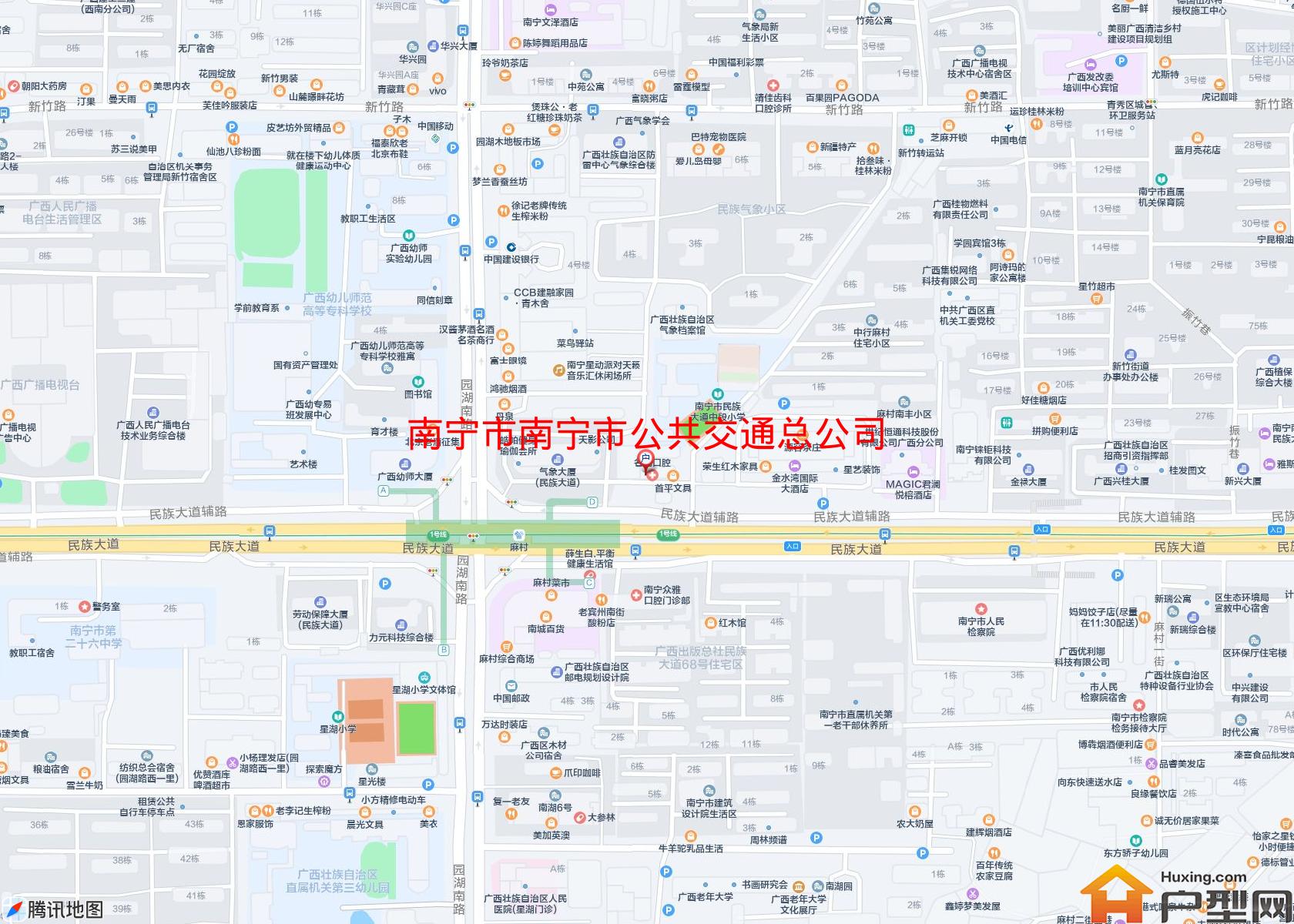 南宁市公共交通总公司星湖宿舍小区 - 户型网