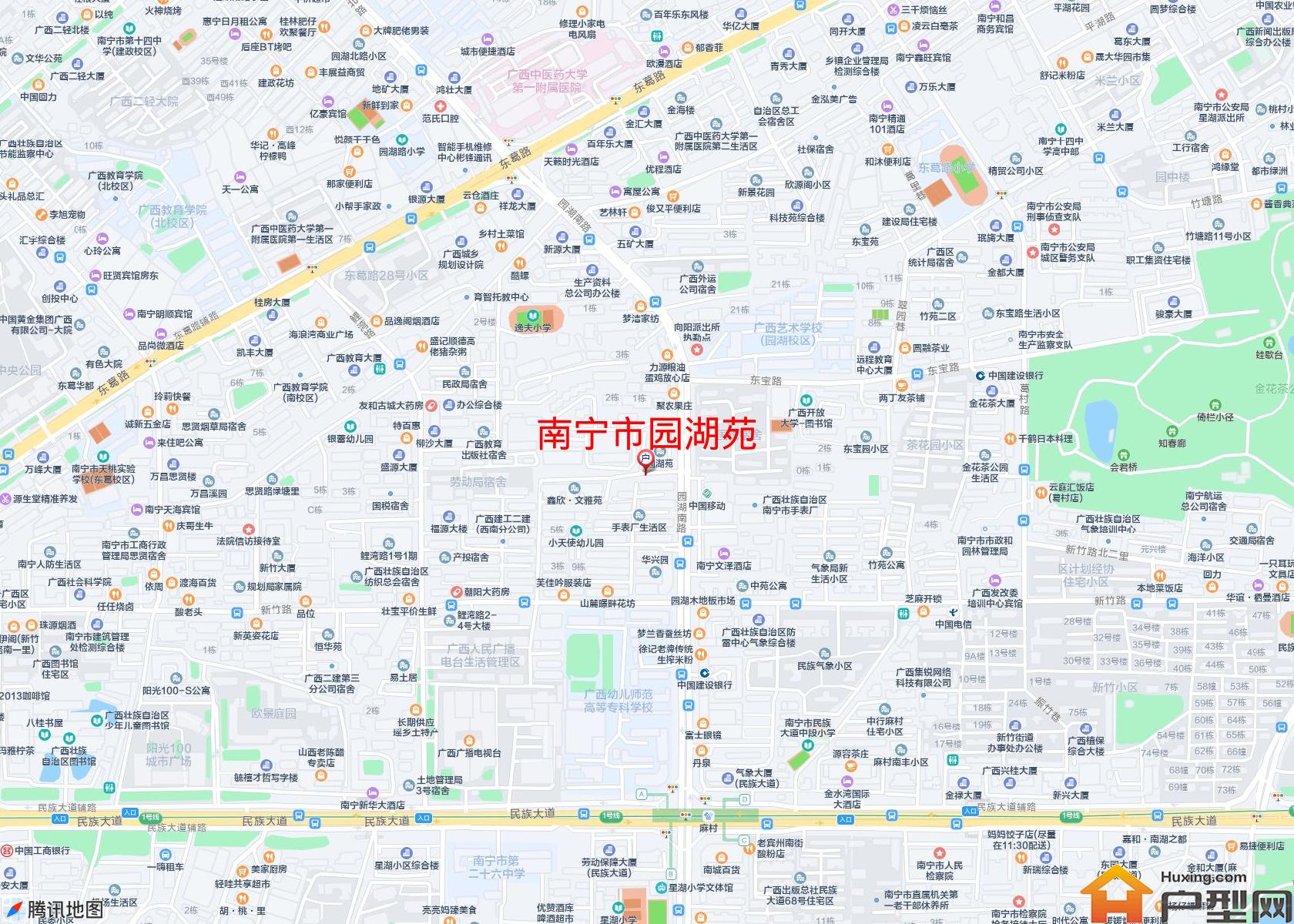 园湖苑小区 - 户型网