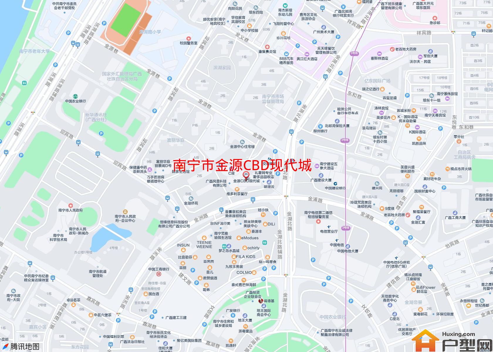 金源CBD现代城小区 - 户型网