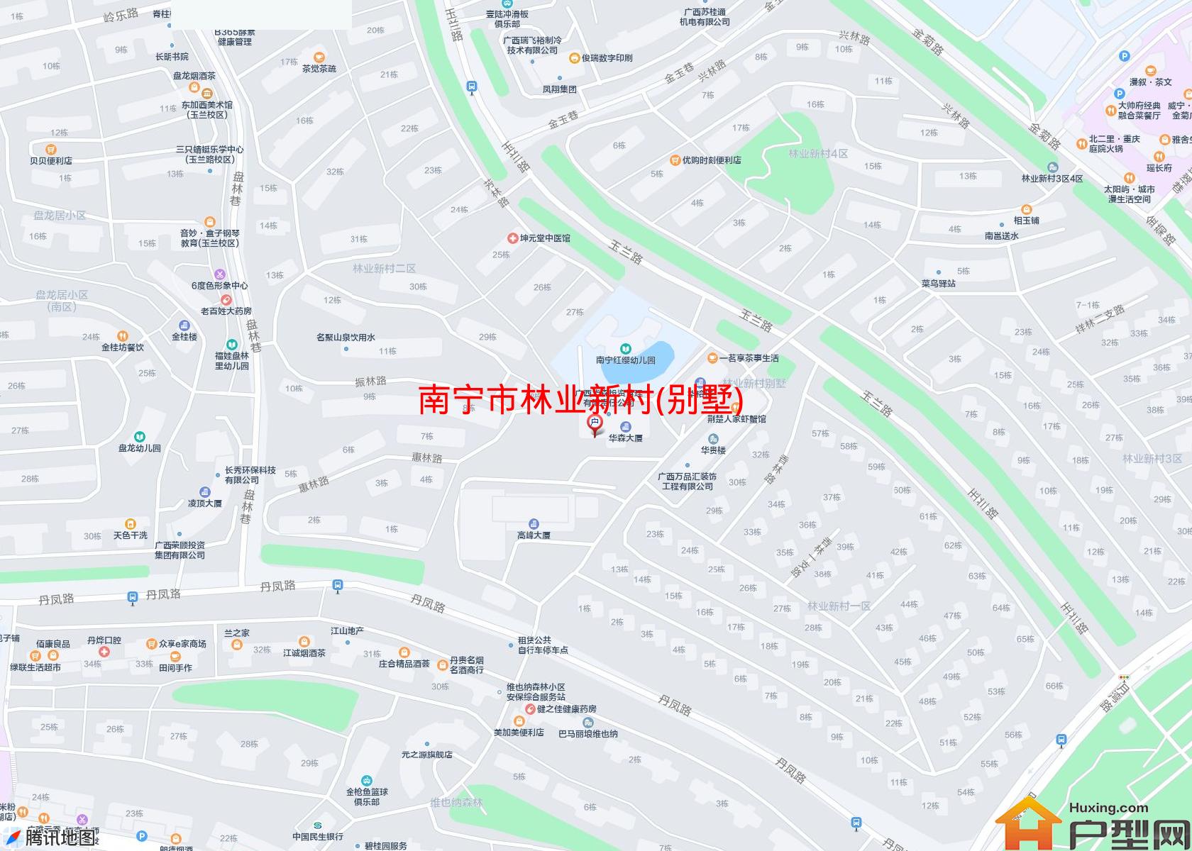 林业新村(别墅)小区 - 户型网