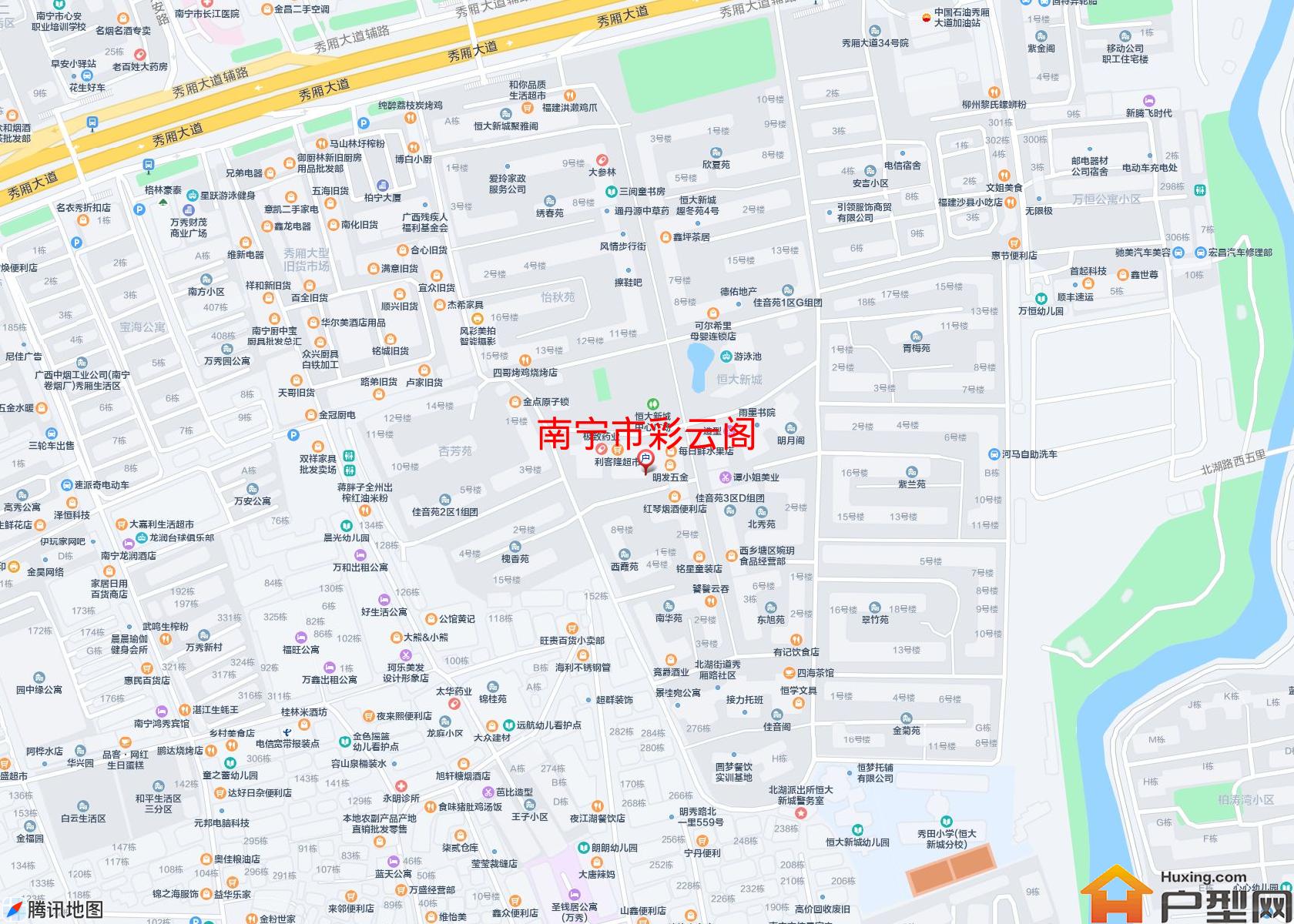 彩云阁小区 - 户型网