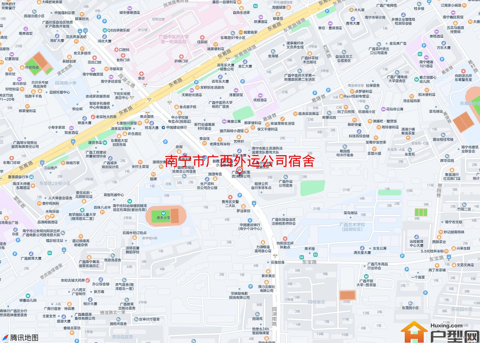 广西外运公司宿舍小区 - 户型网