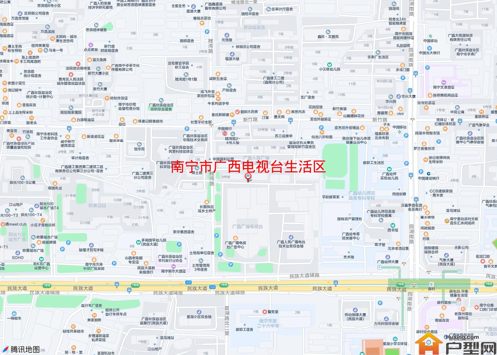 广西电视台生活区小区 - 户型网