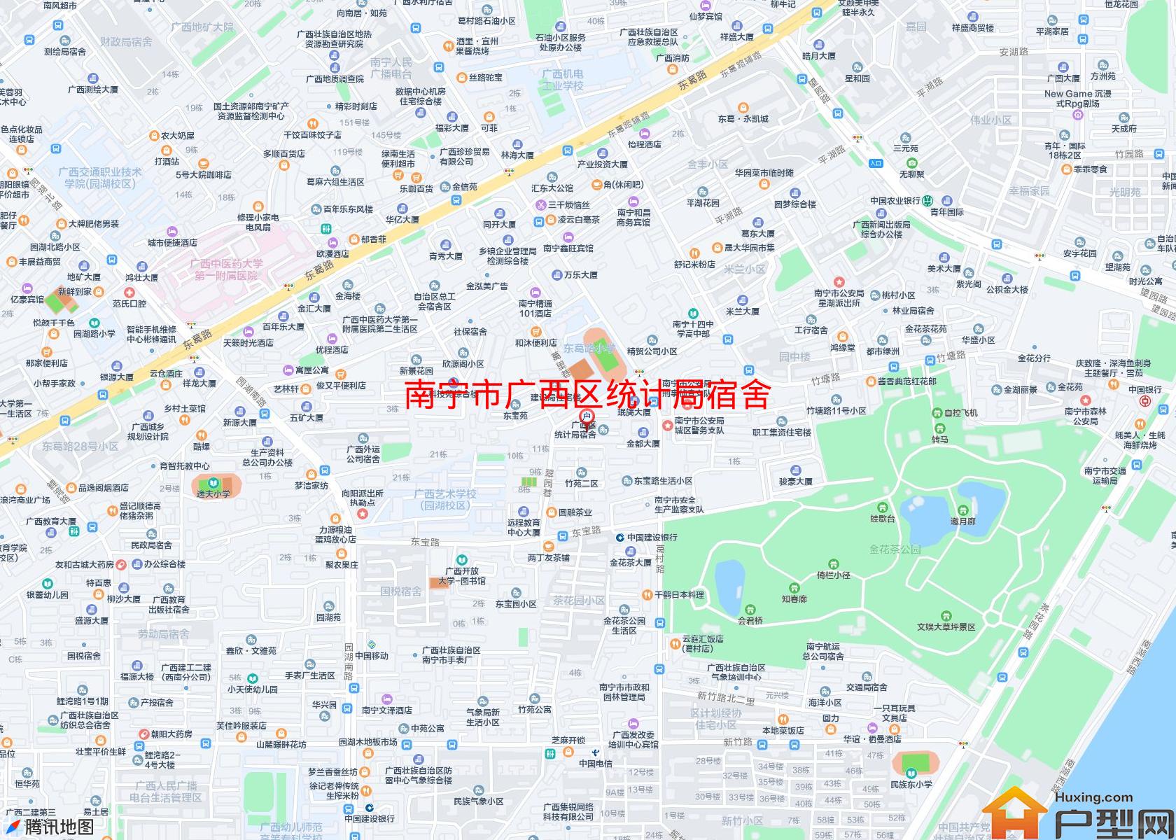 广西区统计局宿舍小区 - 户型网