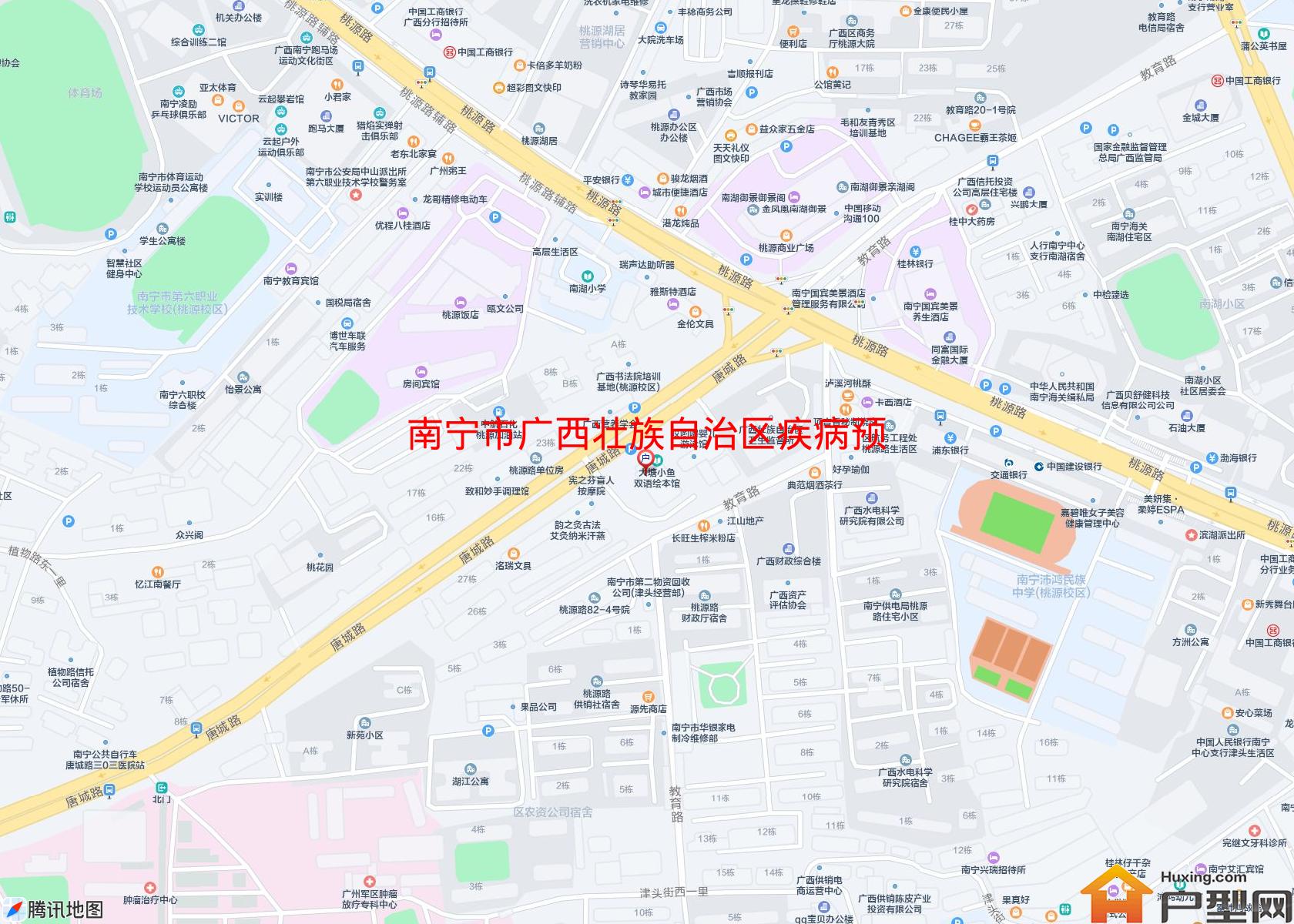 广西壮族自治区疾病预防控制中心宿舍区小区 - 户型网