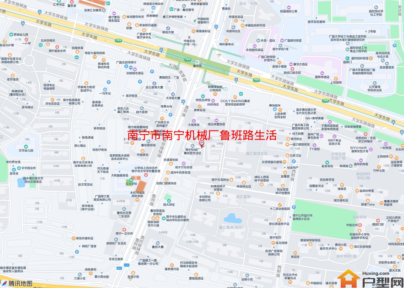 南宁机械厂鲁班路生活区小区 - 户型网