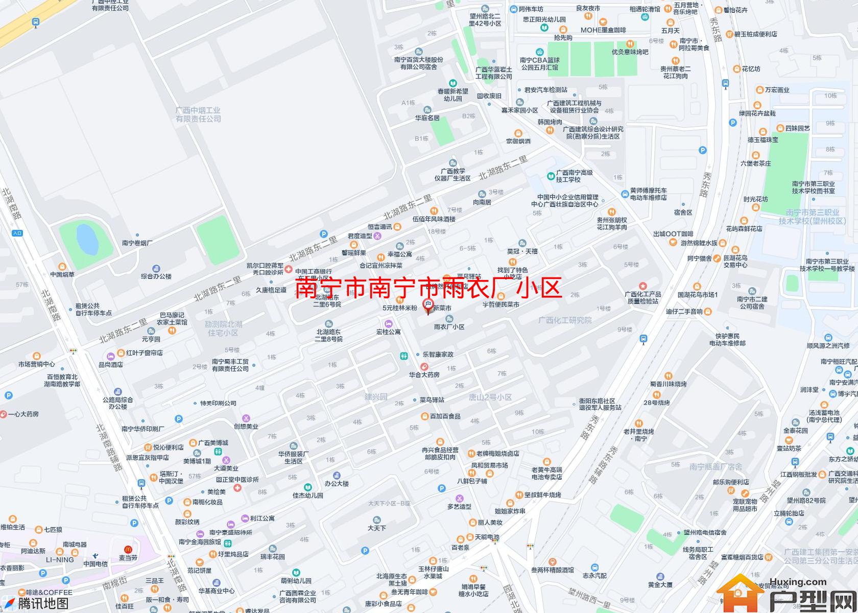 南宁市雨衣厂小区小区 - 户型网