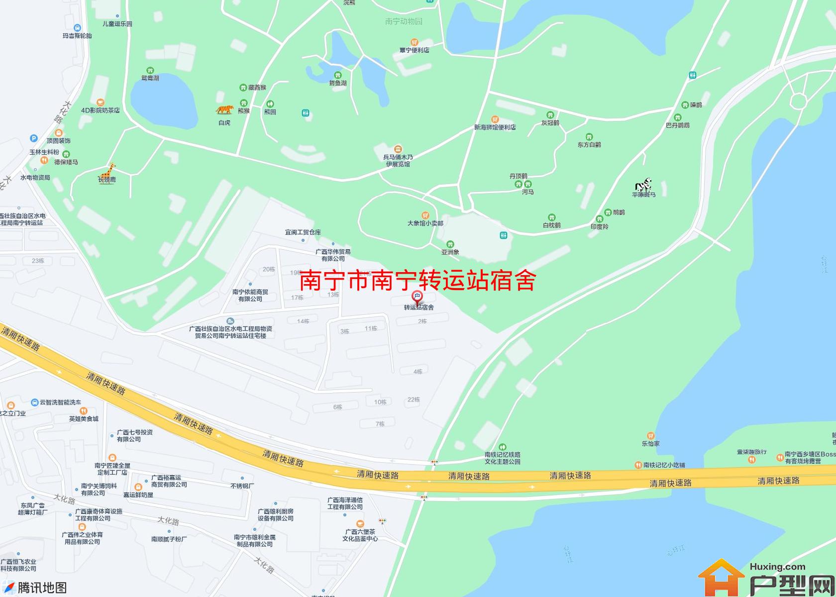 南宁转运站宿舍小区 - 户型网