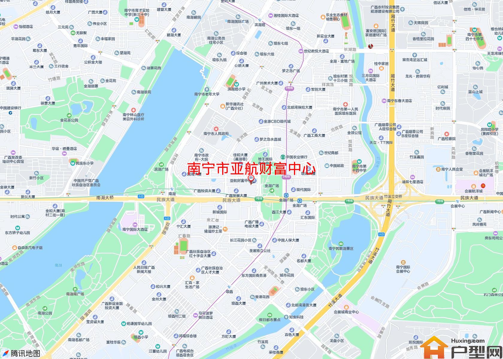 亚航财富中心小区 - 户型网