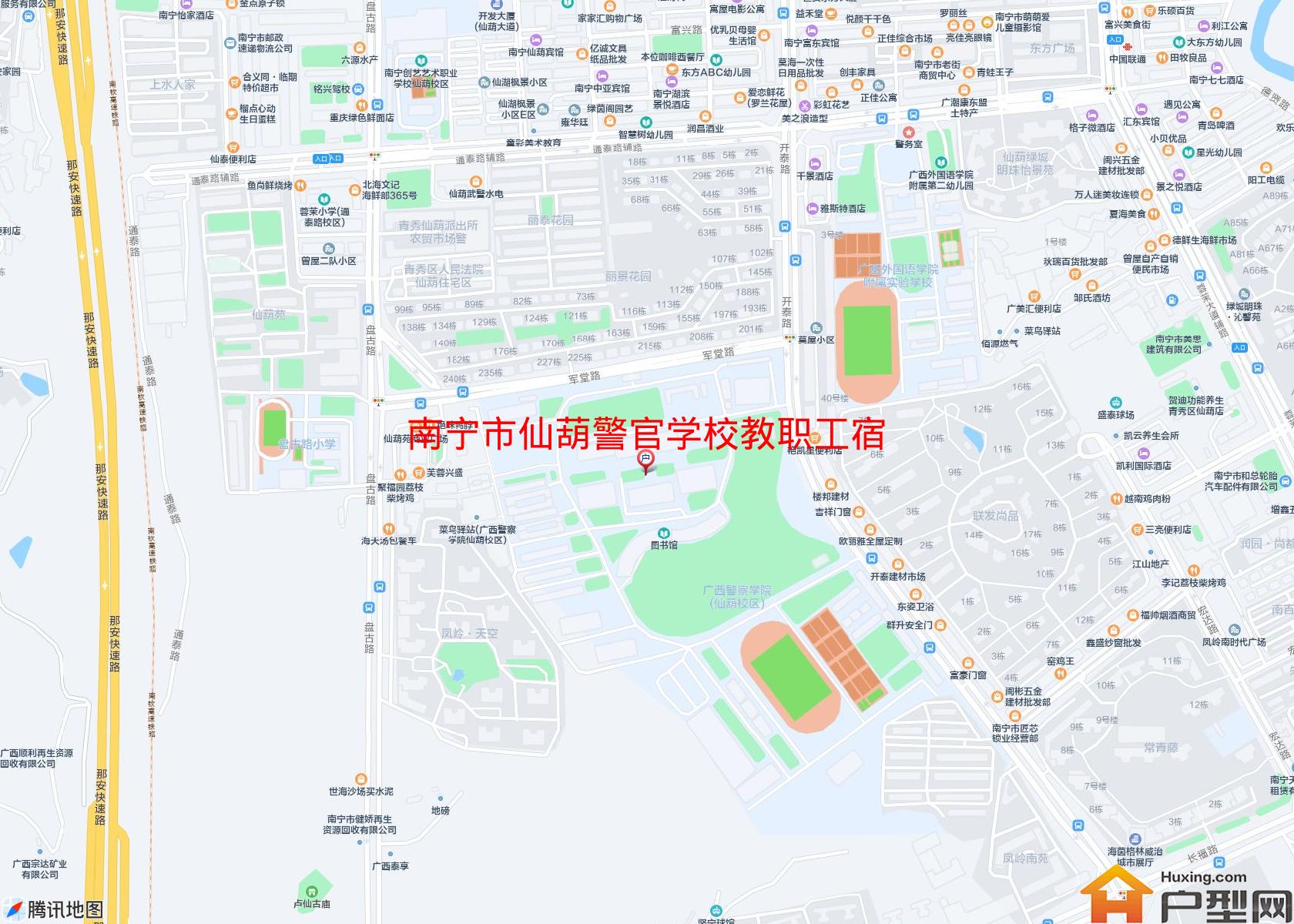 仙葫警官学校教职工宿舍小区 - 户型网